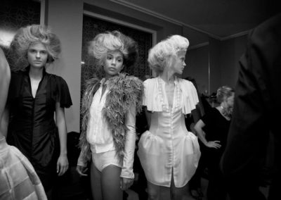 Smukke modeller til Fashion week med Nicci Welsh